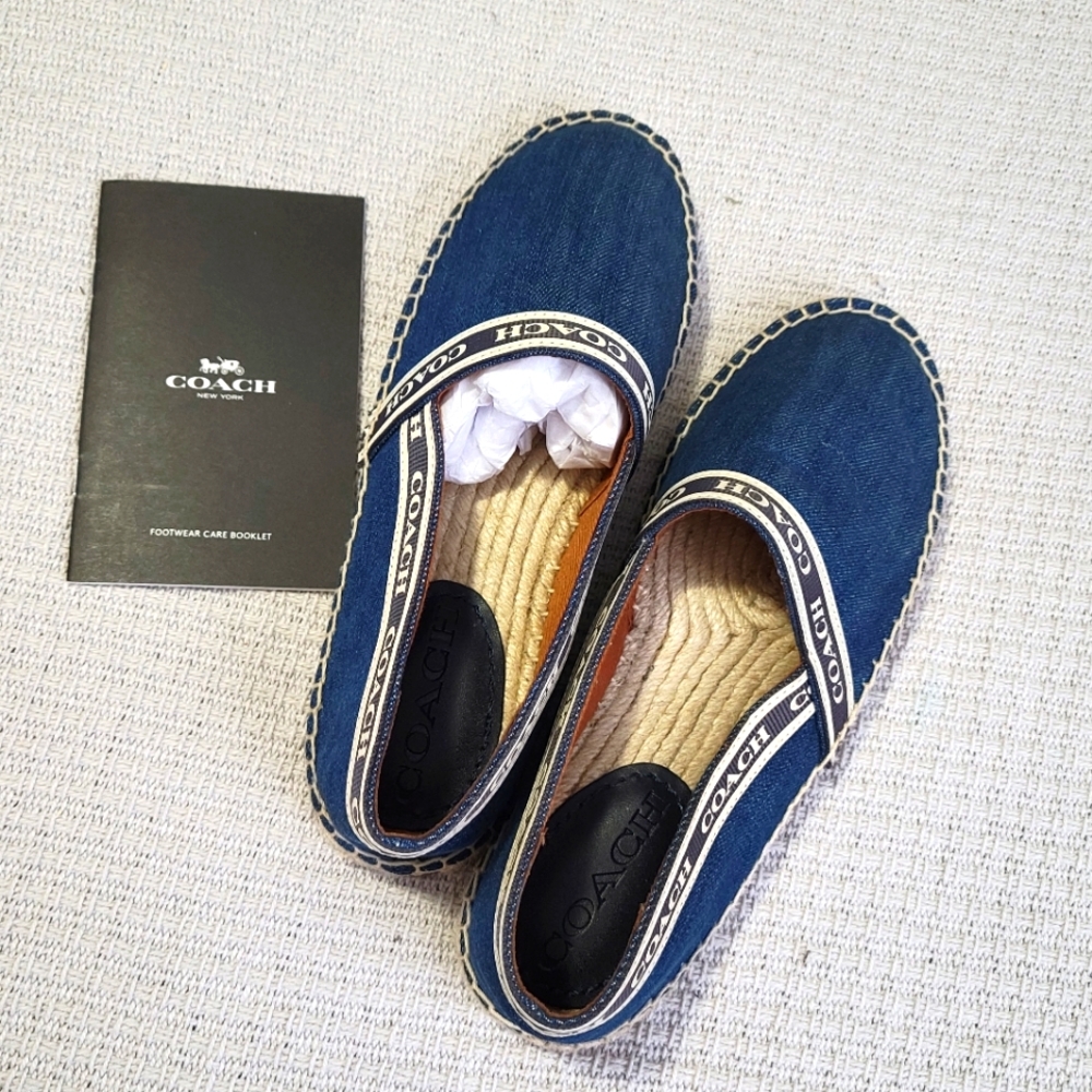 Coach Corrie Denim Espadrilles